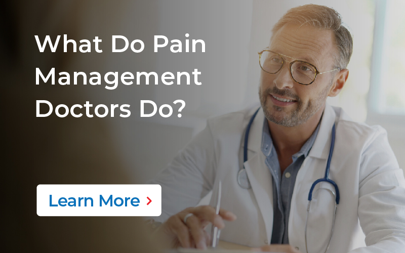 what do pain management doctors do