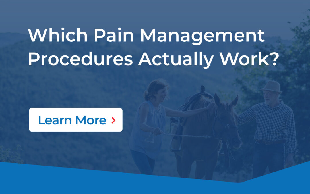 Which Pain Management Procedures Actually Work?